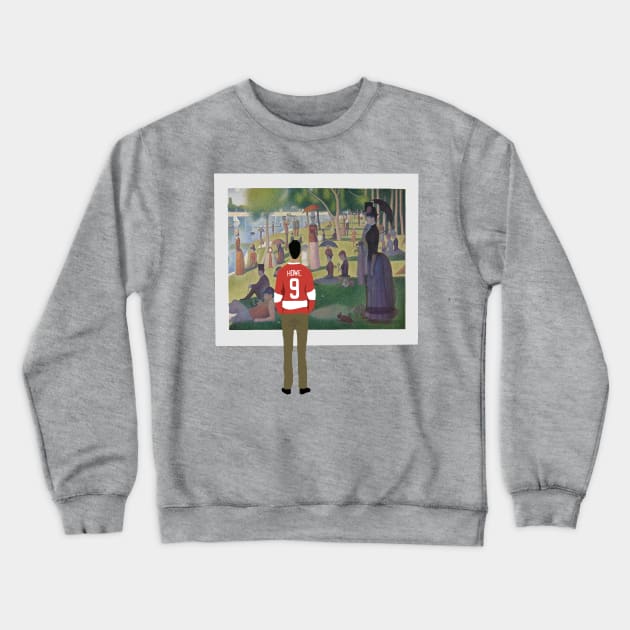 Cameron Frye- Art Exhibit Crewneck Sweatshirt by joelthayer